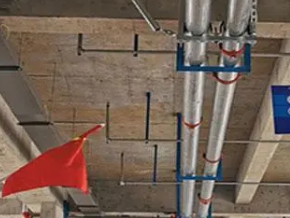 石城管廊支架的安装方法